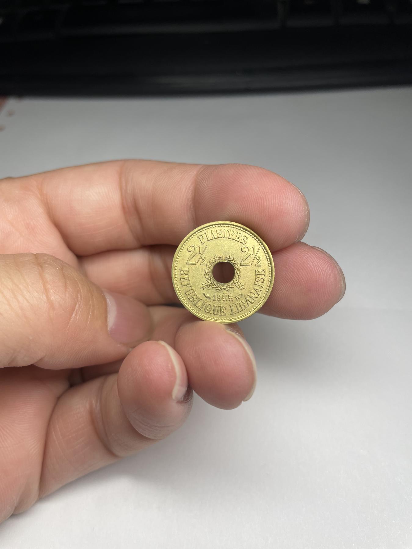 2024年集古藏今外币拍卖第七期-第5场—（总第65拍） 1955年黎巴嫩2.5皮阿斯特