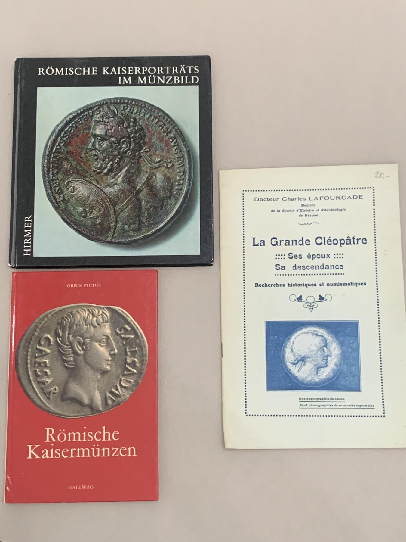 《竞宝斋》第270场- 周日，周一，周二  3场连拍 （全场包邮） 古罗马钱币目录&著作3本