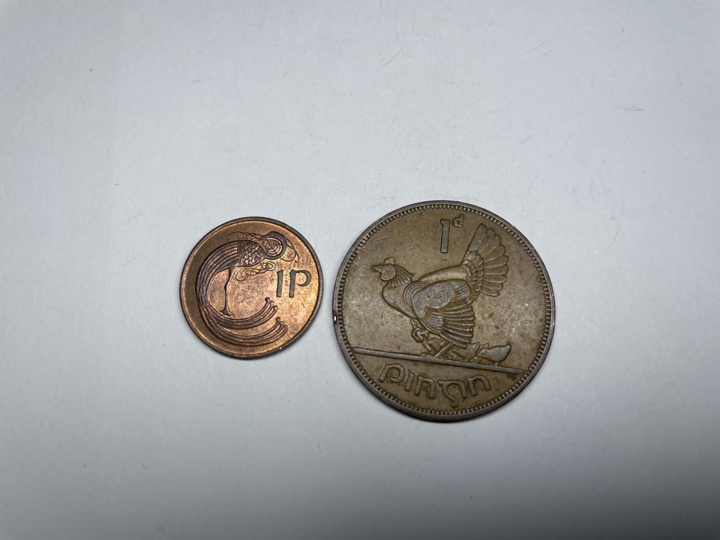 2024年集古藏今外币拍卖第七期-第5场—（总第65拍） 爱尔兰2枚