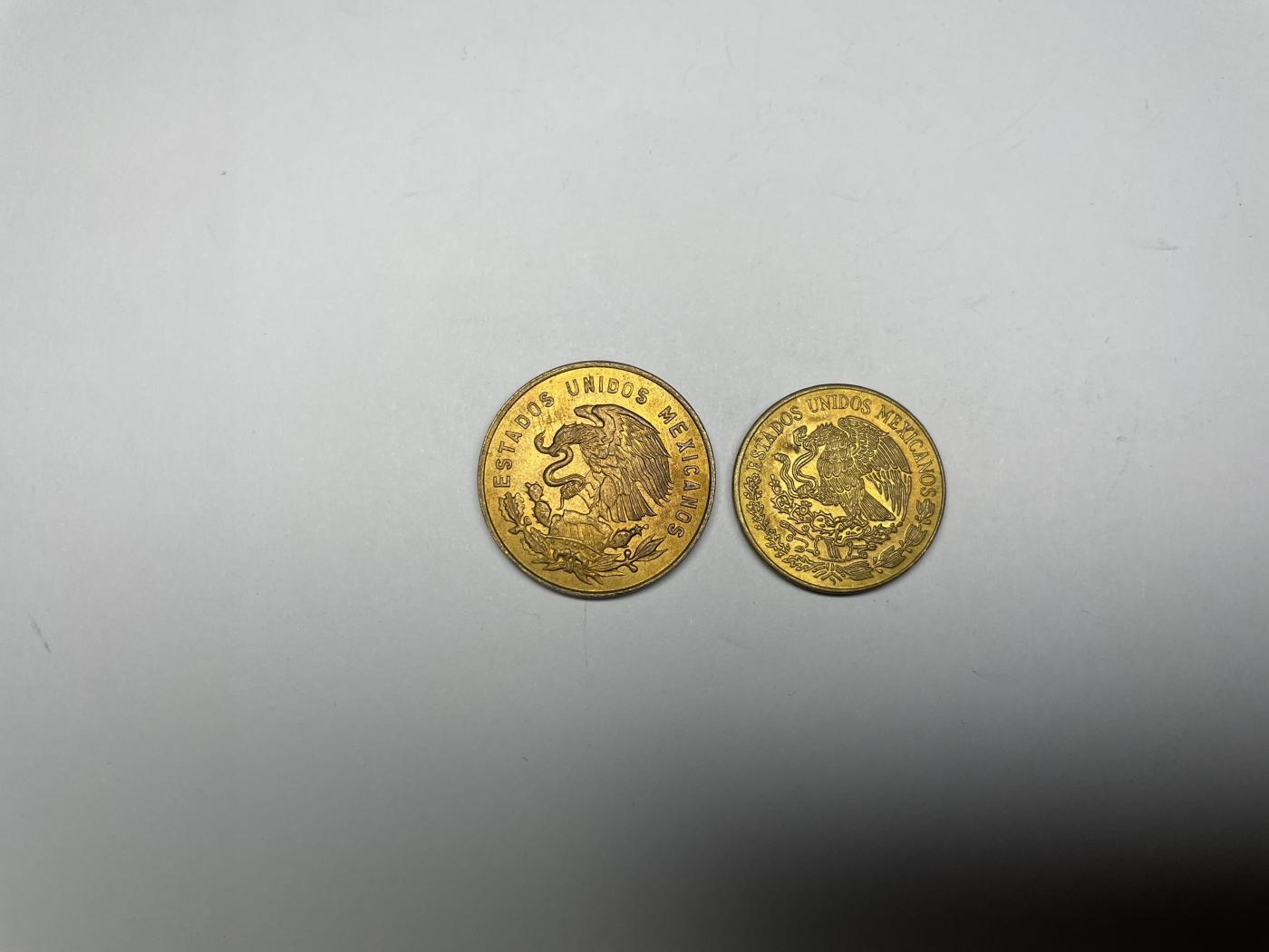 2024年集古藏今外币拍卖第七期-第5场—（总第65拍） 墨西哥2枚
