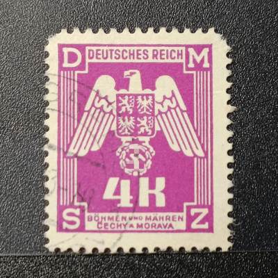 ↓君缘收藏98期☞钱币邮品↓无佣金、可寄存、满10元包邮  - 德国邮票一枚