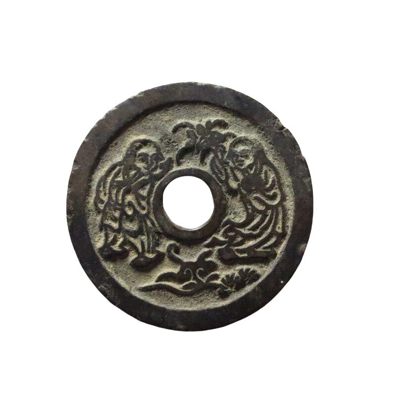 恩福第2024年春季拍卖 清·连中三元 早生贵子花钱
45.5*2.3mm，22.9g
华夏评级/极美 80    6362429205