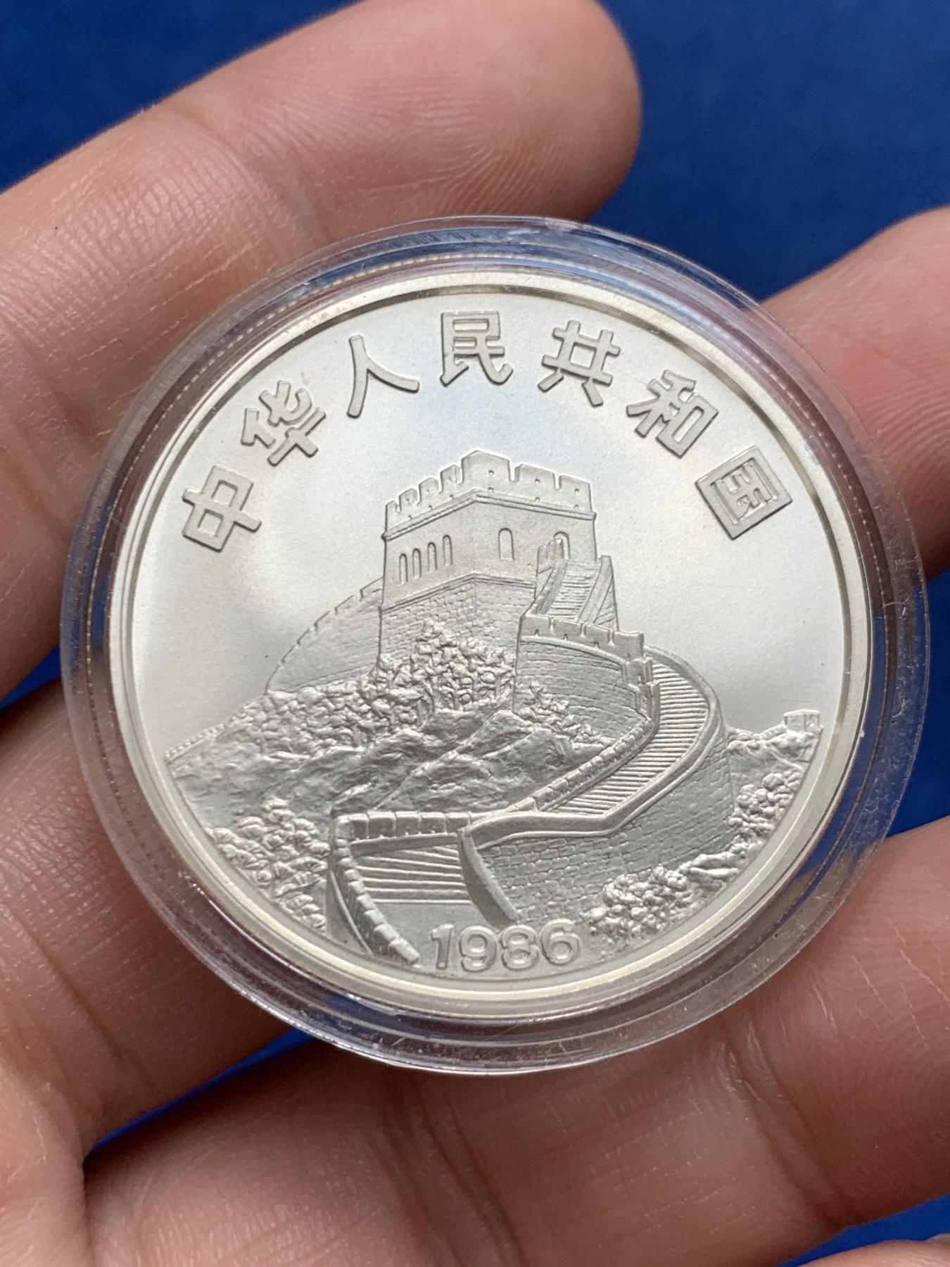 《竞宝斋》第270场- 周日，周一，周二  3场连拍 （全场包邮） 美国“中国皇后号”帆船5元银币 带盒