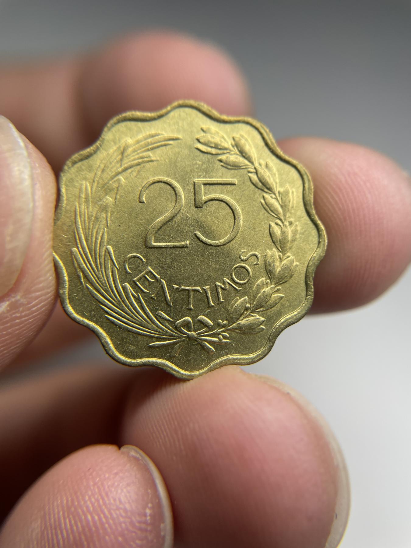 2024年集古藏今外币拍卖第七期-第5场—（总第65拍） 1953年巴拉圭25分