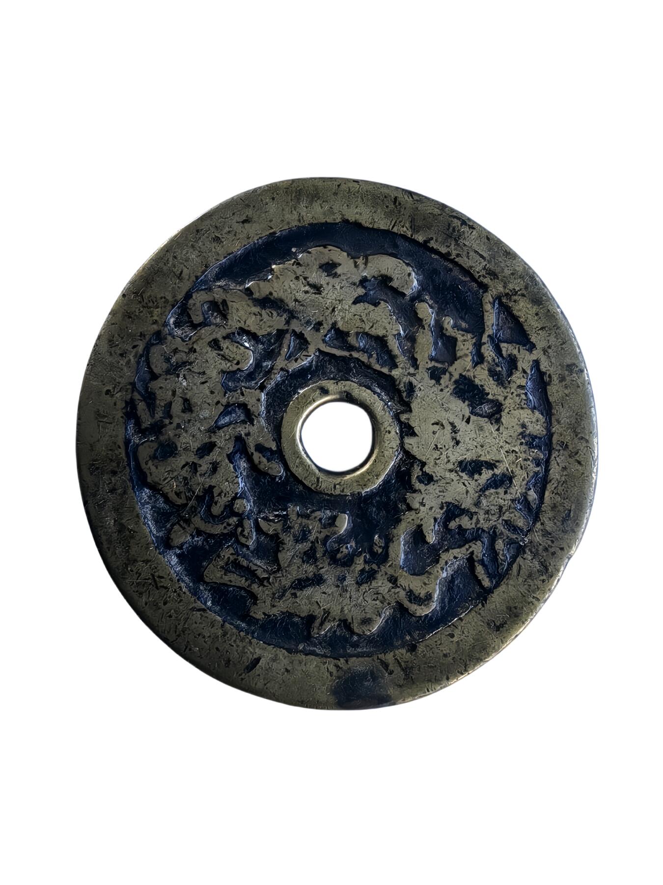 恩福第2024年春季拍卖 五子登科 背四昊
48.7*2.9mm，37.1g