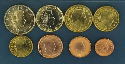 北京马甸外国币专卖微拍第119期，外国非贵金属属纪念币，流通币专场，陆续上新，欢迎关注 - 好品2002年版卢森堡欧元