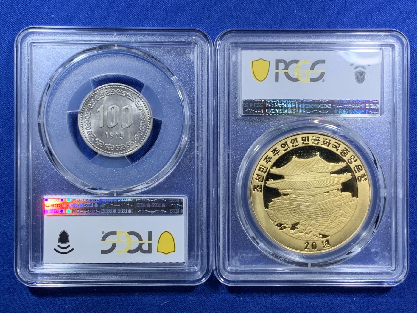 《竞宝斋》第270场- 周日，周一，周二  3场连拍 （全场包邮） 4枚一组 PCGS 朝鲜半岛历史上民族英雄乙支文德、渊盖苏文、姜邯赞、李舜臣