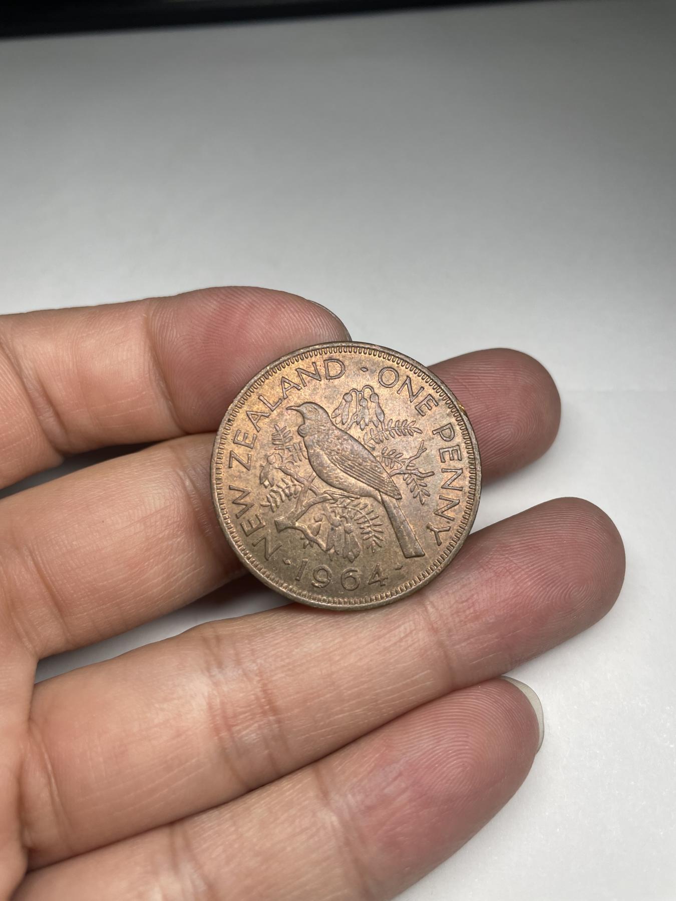 2024年集古藏今外币拍卖第七期-第5场—（总第65拍） 1964年新西兰1便士