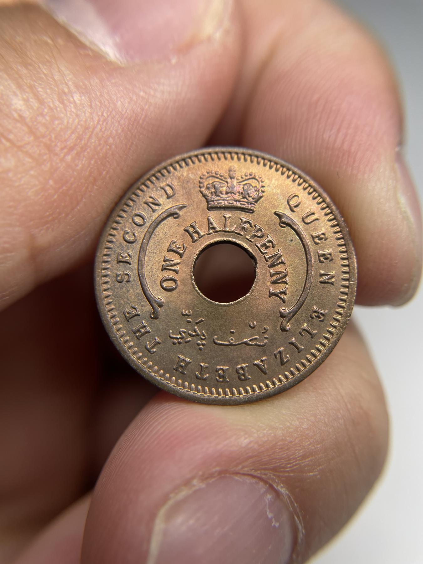 2024年集古藏今外币拍卖第七期-第5场—（总第65拍） 1959年英属尼日利亚1/2便士