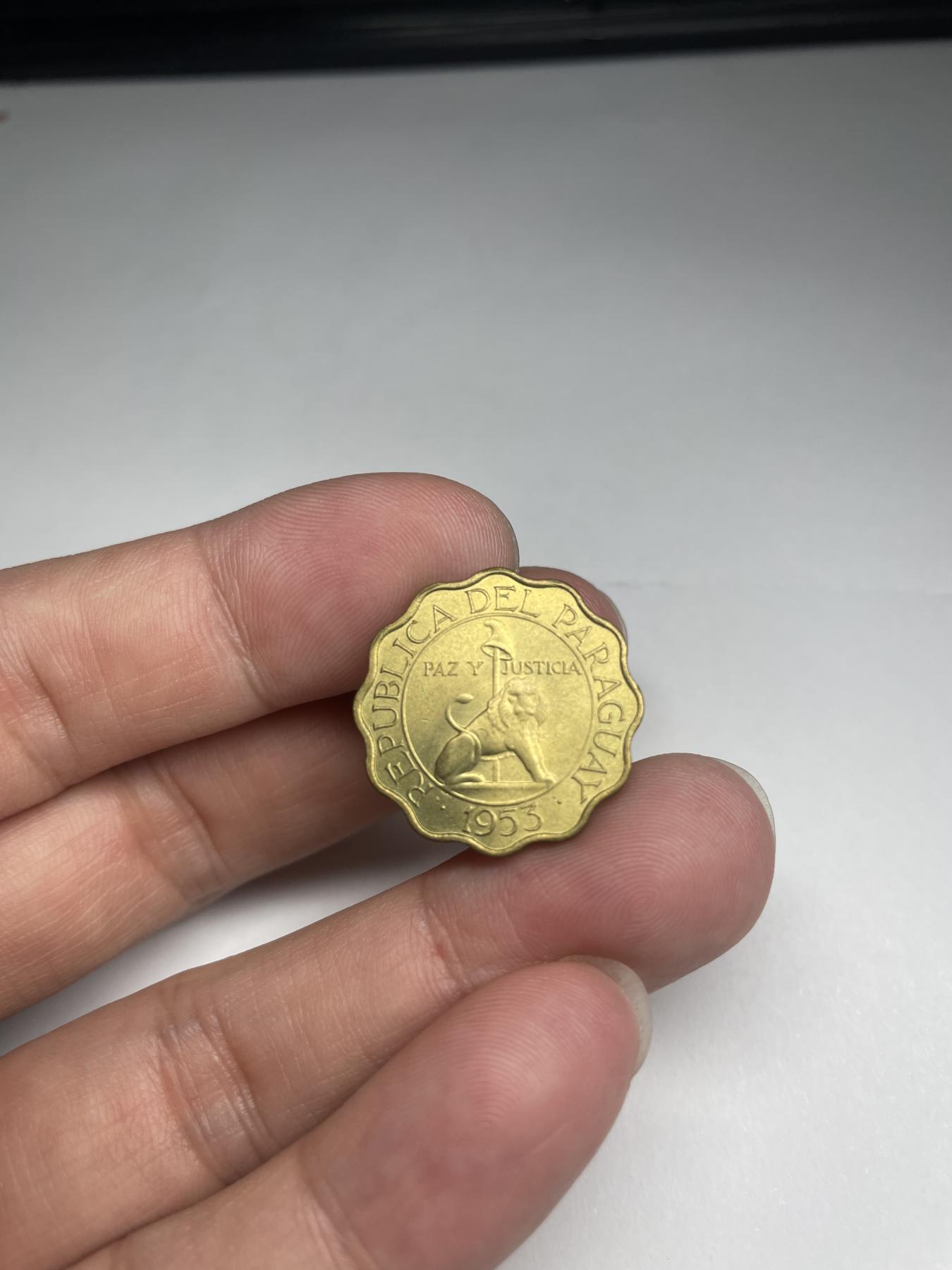 2024年集古藏今外币拍卖第七期-第5场—（总第65拍） 1953年巴拉圭25分