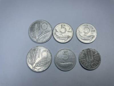 2024年集古藏今外币拍卖第七期-第6场—（总第66拍） - 各国铝币6枚