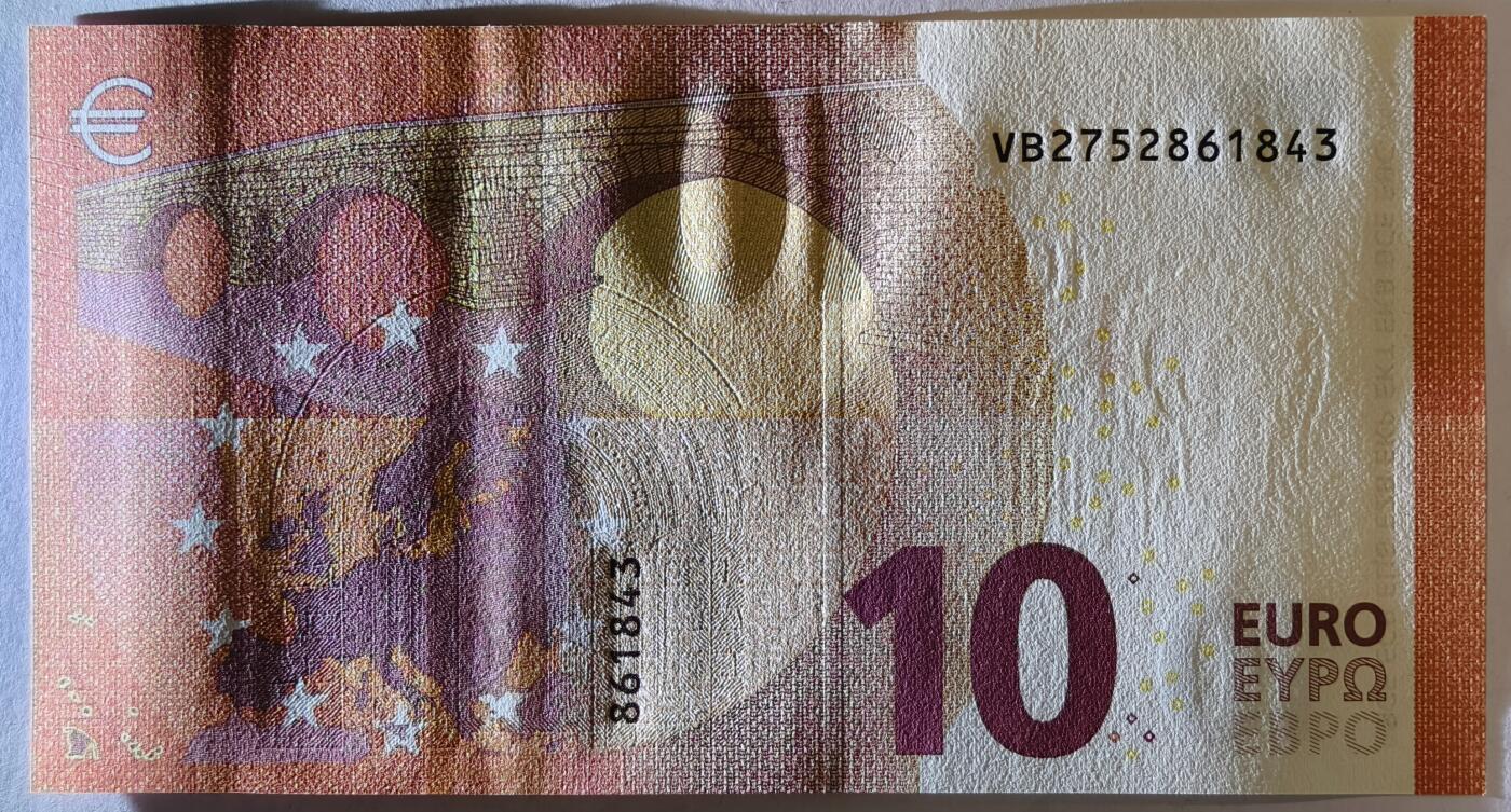 紫瑗钱币——第385期——纸币场 欧元 西班牙 2014年 圣天使桥 10欧元 UNC