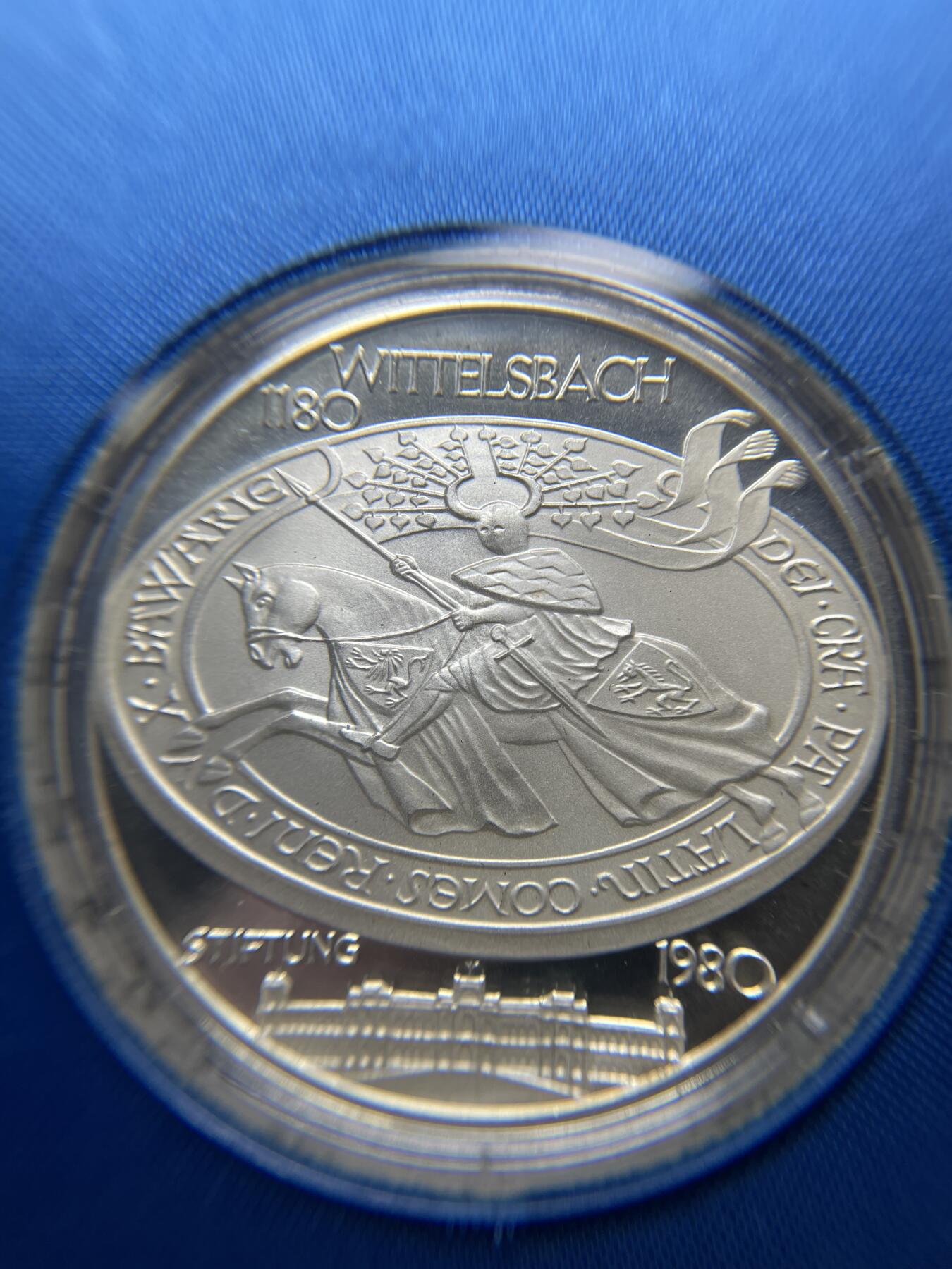 2024年集古藏今外币拍卖第七期-第7场—（总第67拍）为庆祝粉丝即将破百，精选小部分拍品 精美1980年德国40克大银章