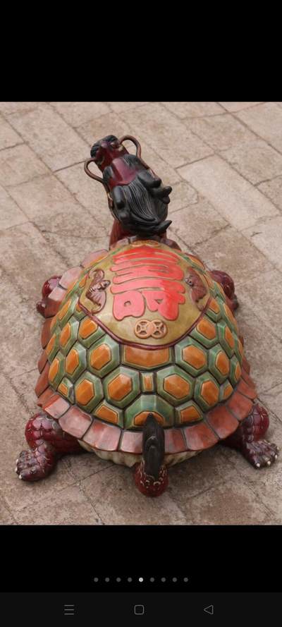 招财龙龟 此摆件通体挂釉且施釉均匀，包浆老气，保存完好，寓意吉祥，工艺精湛，做工一流，形态逼真，栩栩如生，细节刻画完美，精美绝伦，象征财富、长寿、吉祥•具有灵瑞之气，化煞、辟邪、祈福……大型会所、别墅、豪宅…… - 招财龙龟 此摆件通体挂釉且施釉均匀，包浆老气，保存完好，寓意吉祥，工艺精湛，做工一流，形态逼真，栩栩如生，细节刻画完美，精美绝伦，象征财富、长寿、吉祥•具有灵瑞之气，化煞、辟邪、祈福……大型会所、别墅、豪宅……