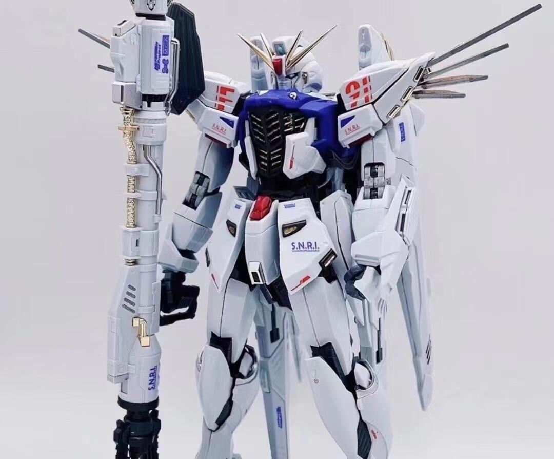 高达手办模型 大班高达拼装模型mg系列F91 8821全装备与损，默认水口渣，素组，部分渗线带夜光！拍前指哪拍哪，售出不退！！！