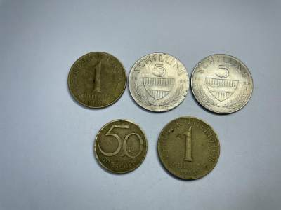 2024年集古藏今外币拍卖第七期-第6场—（总第66拍） - 奥地利五枚