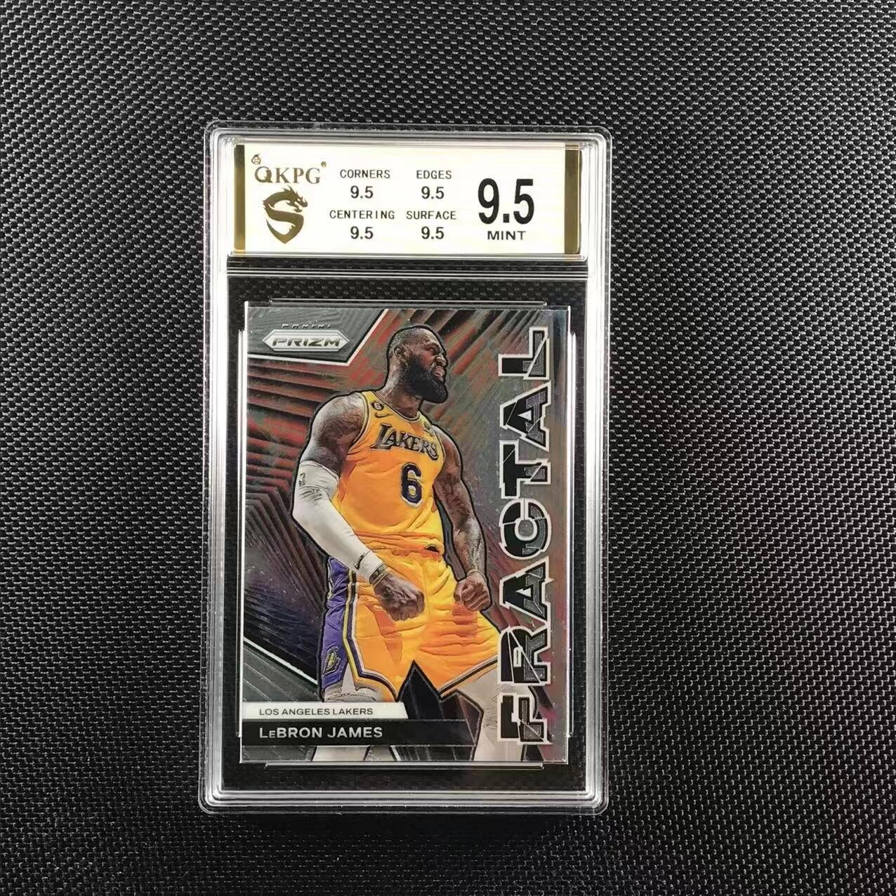 QKPG评级球星卡专场 2023-24 Panini Prizm LeBron James PZ 湖人 勒布朗詹姆斯 普卡 特卡 fractal