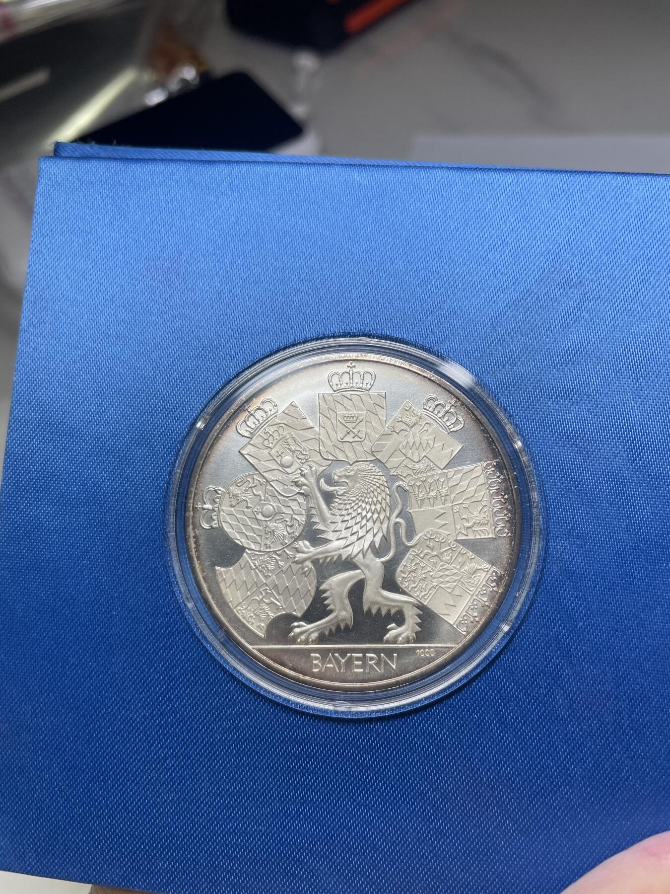 2024年集古藏今外币拍卖第七期-第7场—（总第67拍）为庆祝粉丝即将破百，精选小部分拍品 精美1980年德国40克大银章