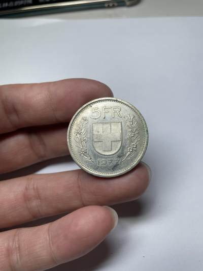 2024年集古藏今外币拍卖第七期-第6场—（总第66拍） - 1971年瑞士5法郎