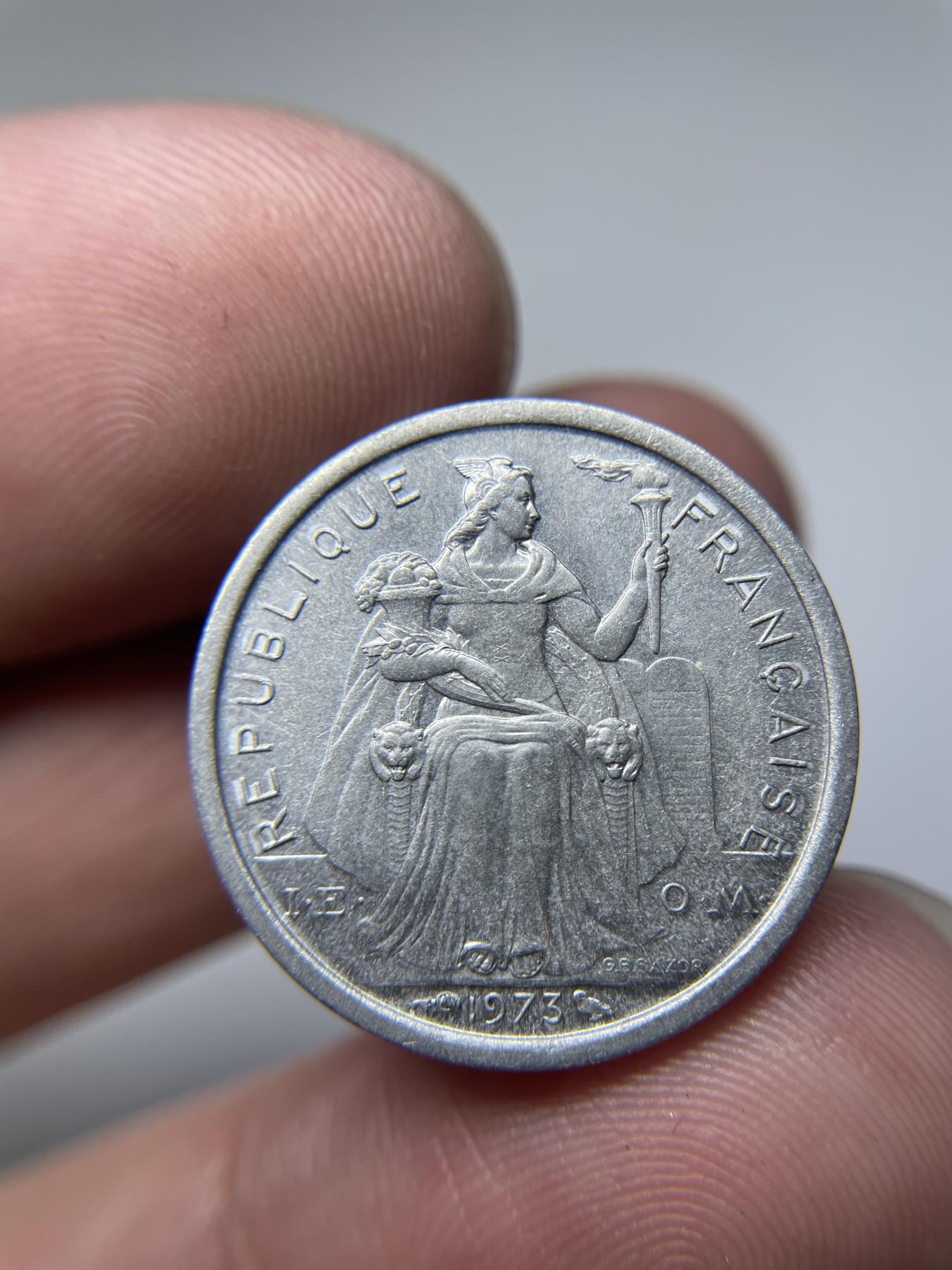 2024年集古藏今外币拍卖第七期-第6场—（总第66拍） 1973年新喀里多尼亚2枚