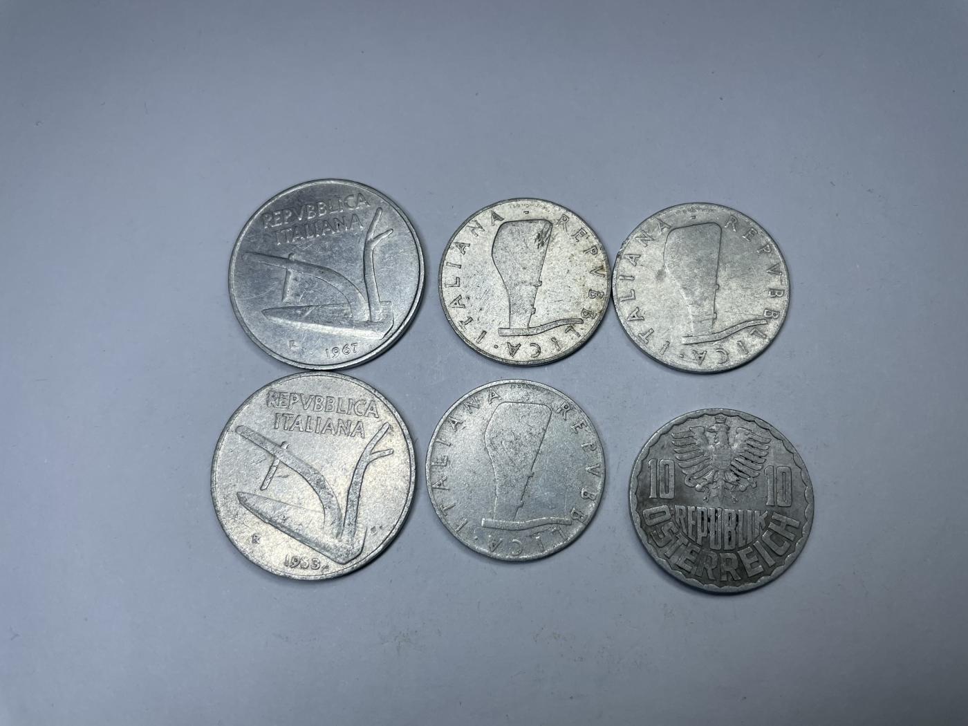 2024年集古藏今外币拍卖第七期-第6场—（总第66拍） 各国铝币6枚