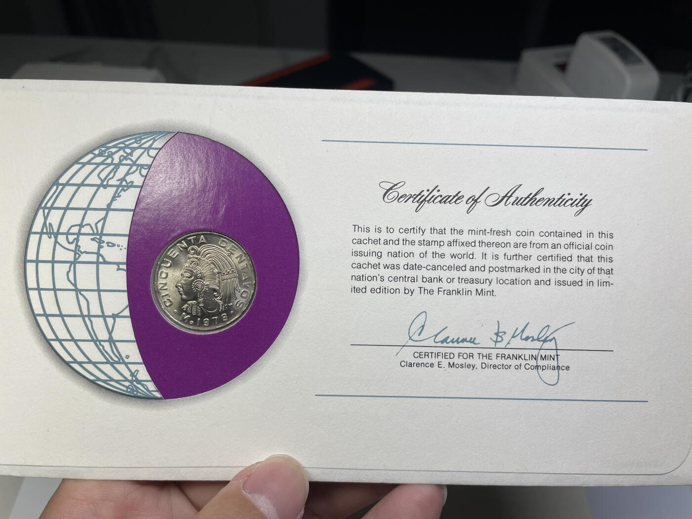 2024年集古藏今外币拍卖第七期-第7场—（总第67拍）为庆祝粉丝即将破百，精选小部分拍品 1979年墨西哥邮币封