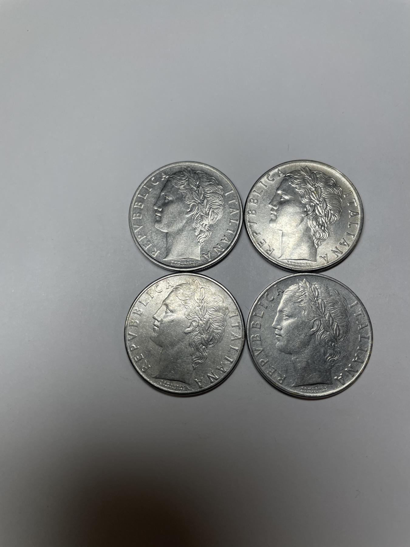 2024年集古藏今外币拍卖第七期-第6场—（总第66拍） 意大利100里拉三枚