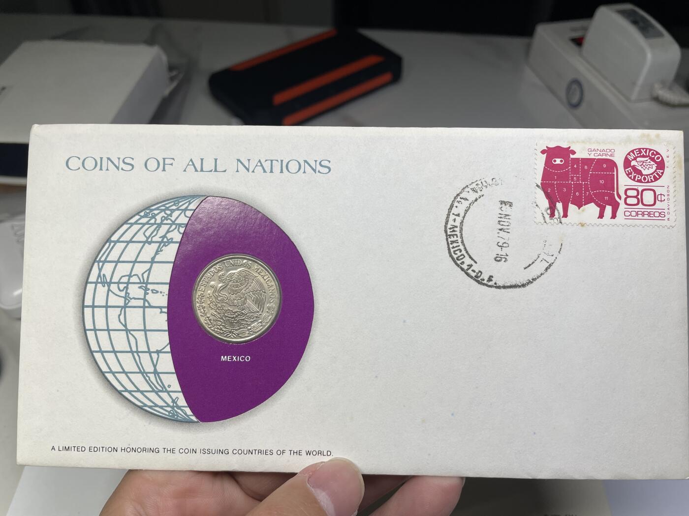 2024年集古藏今外币拍卖第七期-第7场—（总第67拍）为庆祝粉丝即将破百，精选小部分拍品 1979年墨西哥邮币封