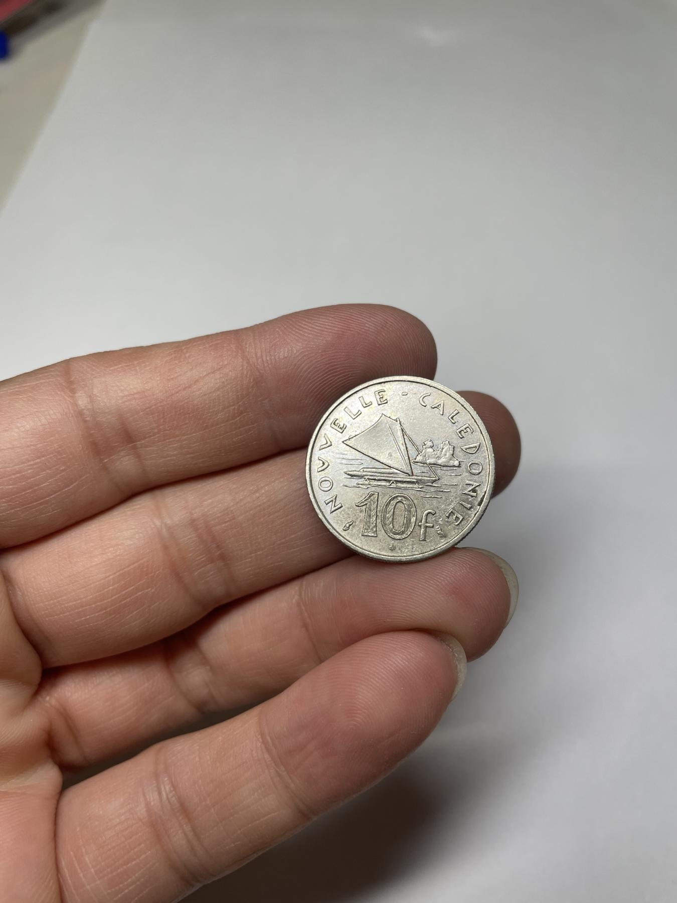 2024年集古藏今外币拍卖第七期-第6场—（总第66拍） 1972年法属新喀里多尼亚10法郎