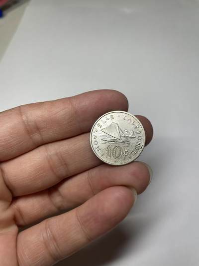 2024年集古藏今外币拍卖第七期-第6场—（总第66拍） - 1972年法属新喀里多尼亚10法郎