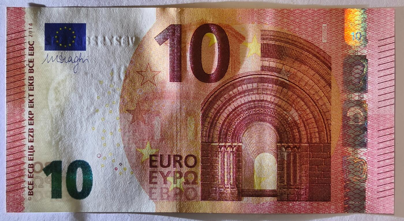 紫瑗钱币——第353期拍卖——纸币场 欧元 西班牙 2014年 圣天使桥 10欧元 UNC