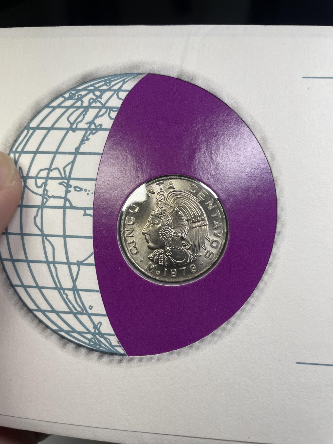 2024年集古藏今外币拍卖第七期-第7场—（总第67拍）为庆祝粉丝即将破百，精选小部分拍品 1979年墨西哥邮币封