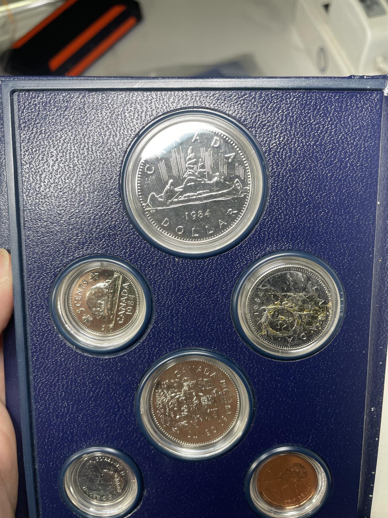2024年集古藏今外币拍卖第七期-第7场—（总第67拍）为庆祝粉丝即将破百，精选小部分拍品 1984年加拿大套币一盒