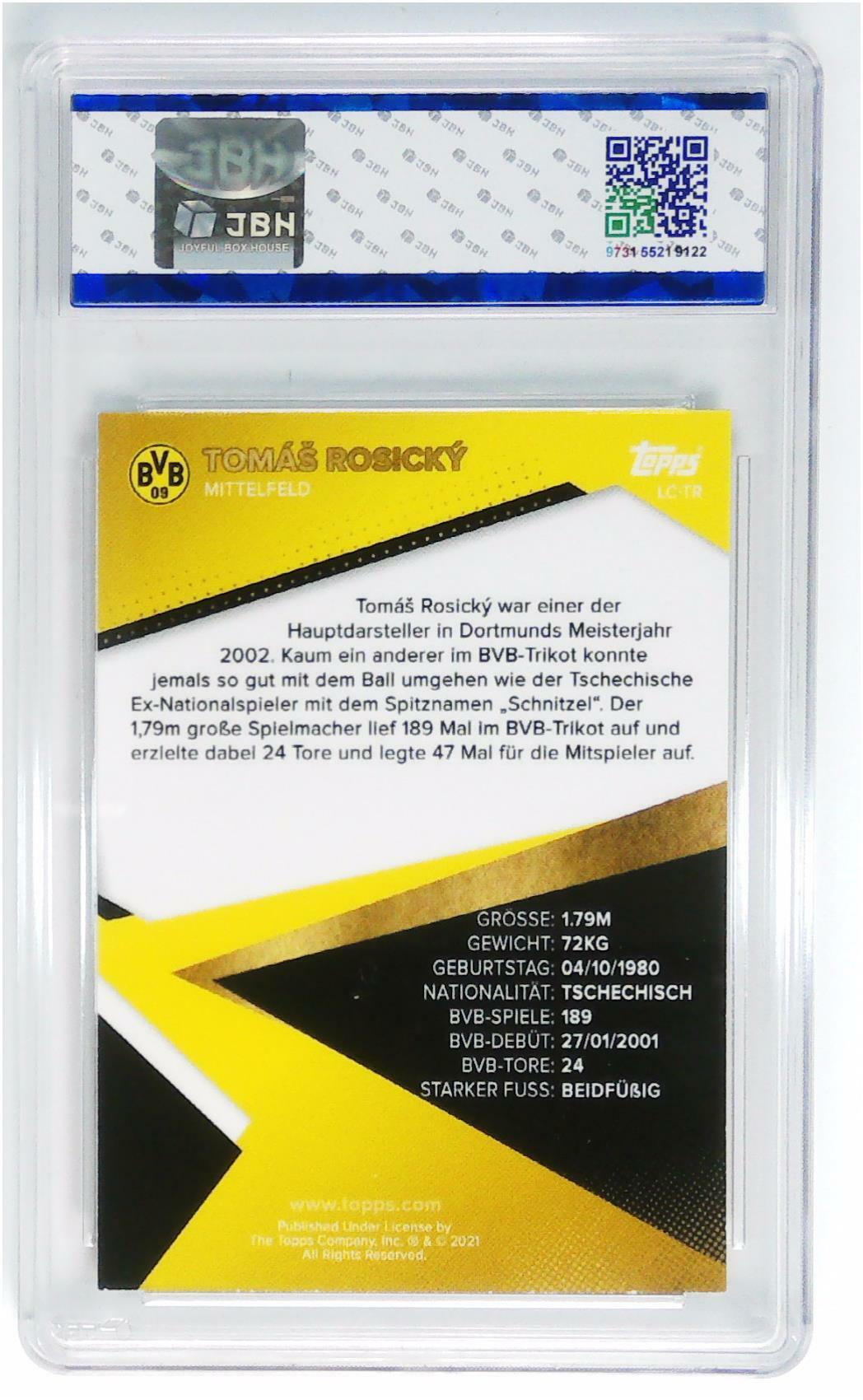 QKPG评级球星卡专场 TOPPS TOMAS ROSICKY 087/170 #LC-TR