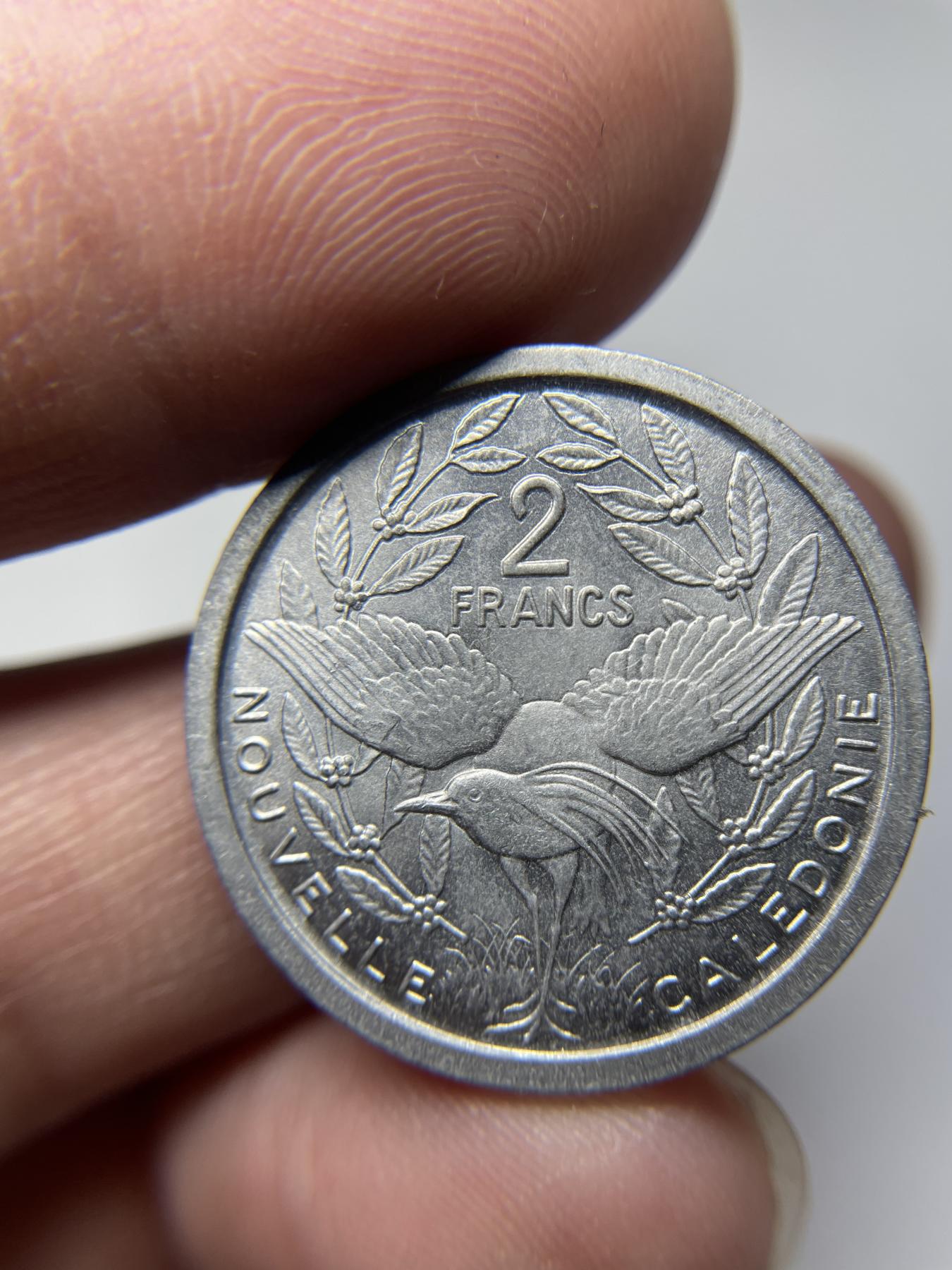 2024年集古藏今外币拍卖第七期-第6场—（总第66拍） 1973年新喀里多尼亚2枚