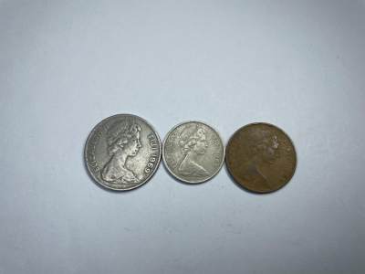 2024年集古藏今外币拍卖第七期-第6场—（总第66拍） - 斐济各面值三枚
