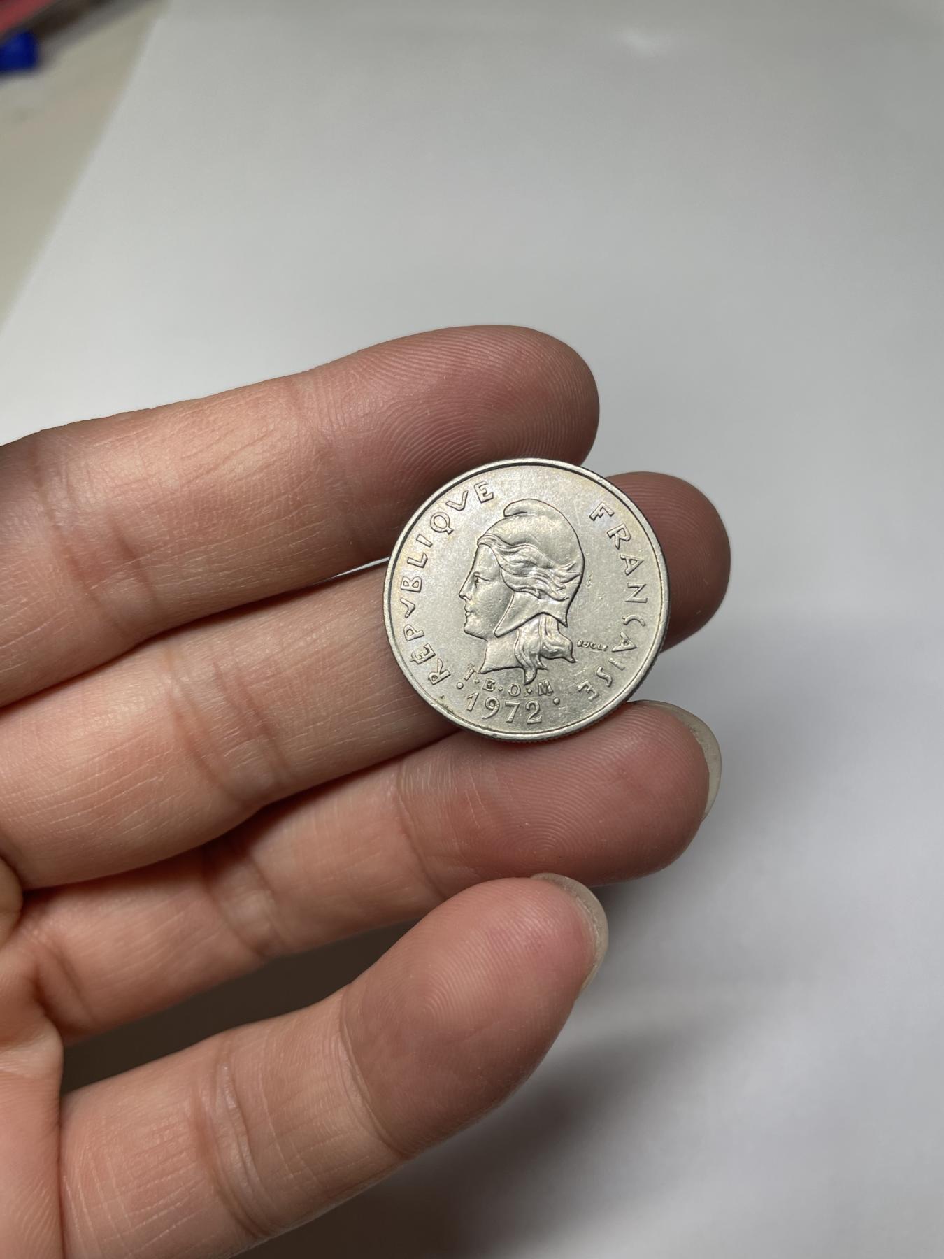 2024年集古藏今外币拍卖第七期-第6场—（总第66拍） 1972年法属新喀里多尼亚10法郎