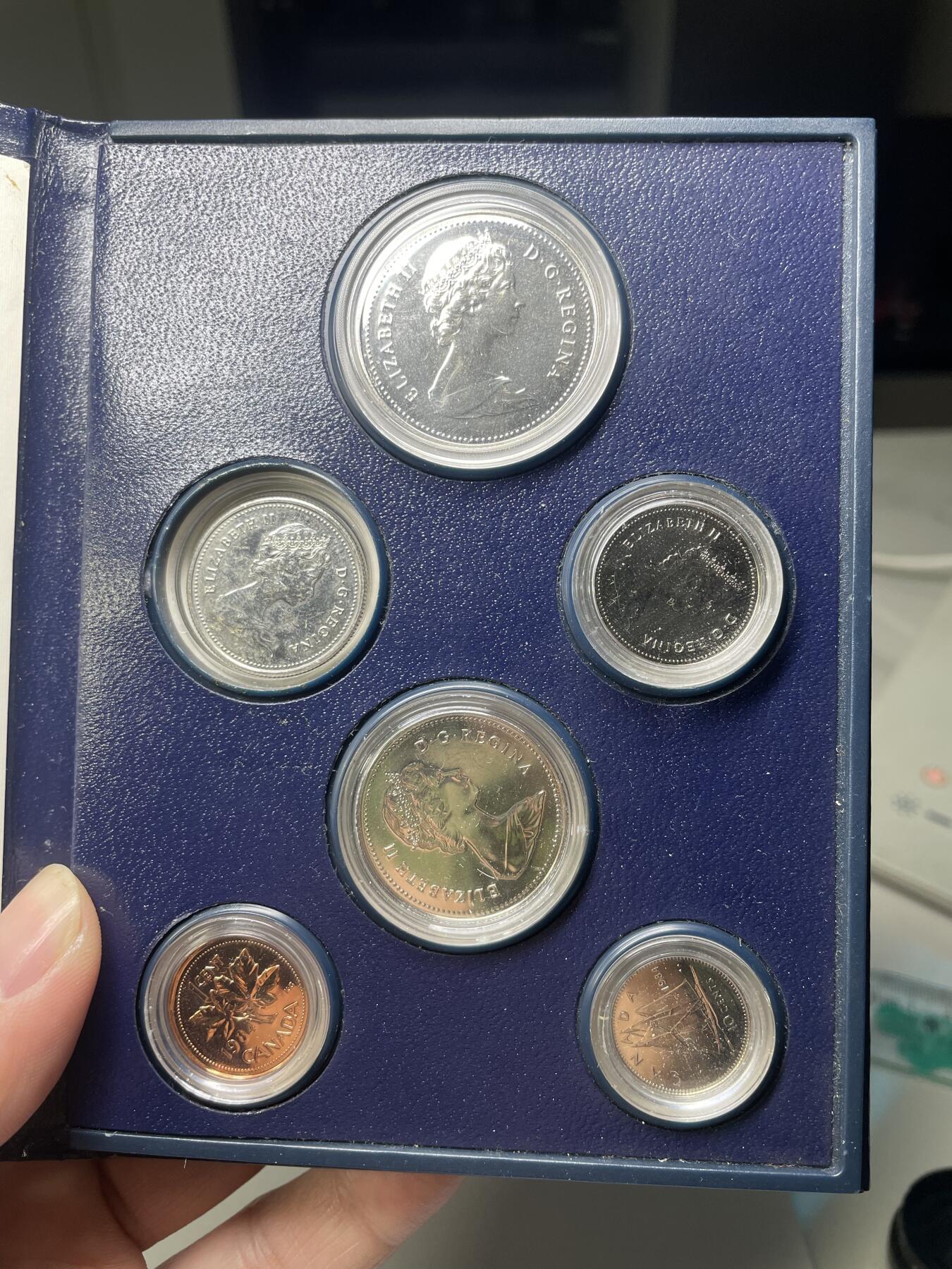 2024年集古藏今外币拍卖第七期-第7场—（总第67拍）为庆祝粉丝即将破百，精选小部分拍品 1984年加拿大套币一盒