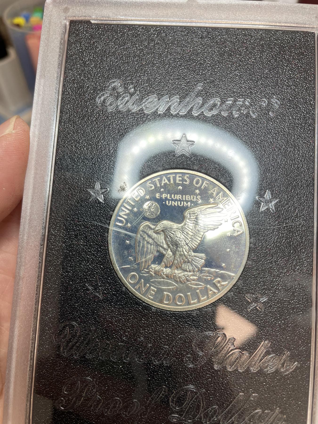 2024年集古藏今外币拍卖第七期-第7场—（总第67拍）为庆祝粉丝即将破百，精选小部分拍品 1971年美国一美元大银币