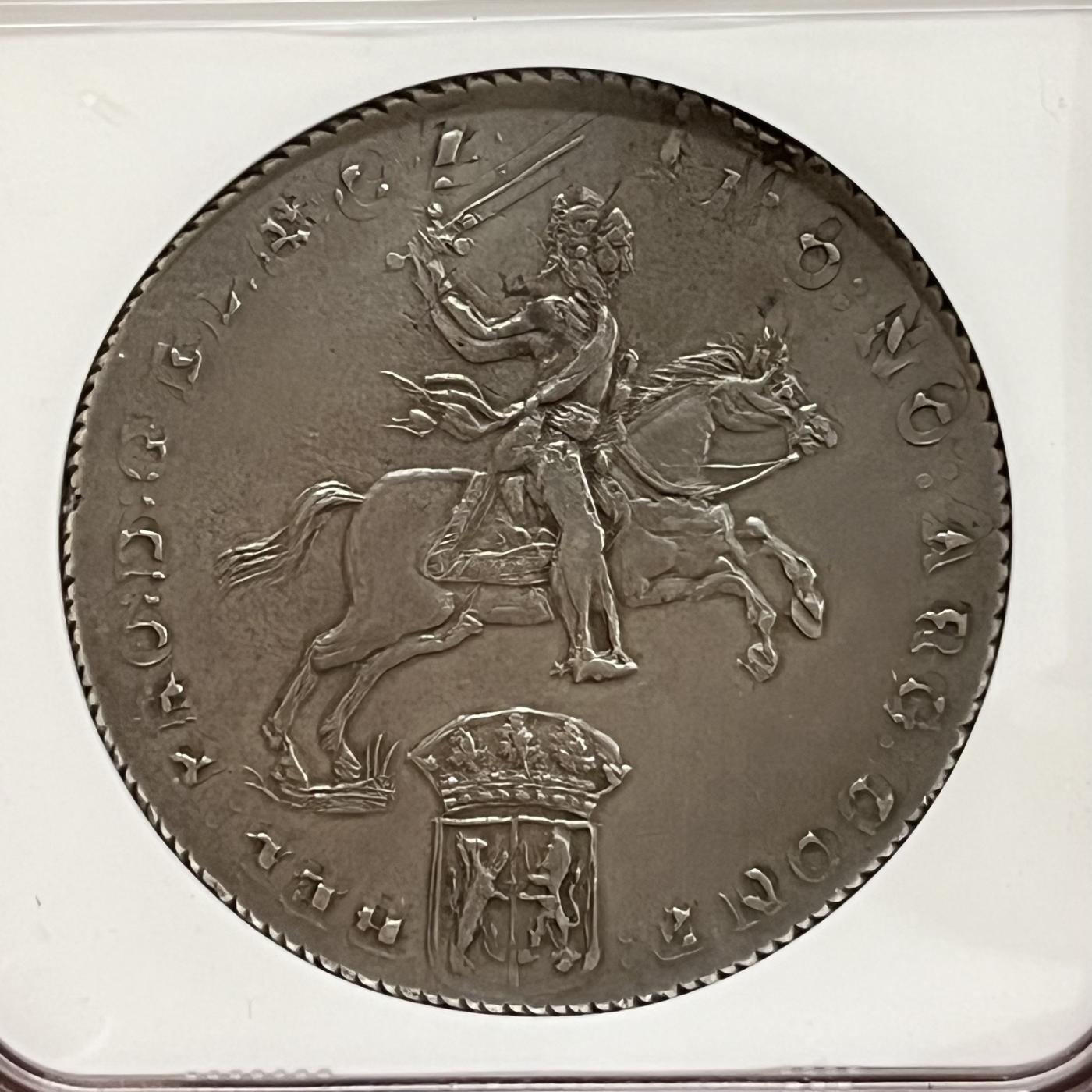 NGC-AU55 1789荷兰格尔兰德大马剑唯一冠军特年