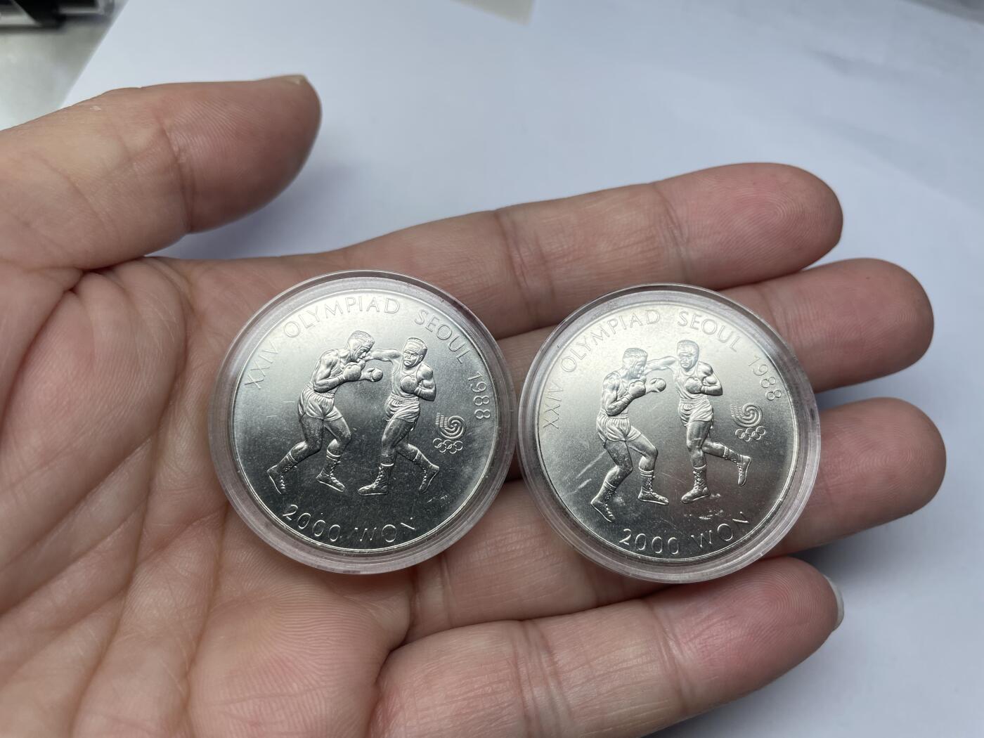 2024年集古藏今外币拍卖第七期-第7场—（总第67拍）为庆祝粉丝即将破百，精选小部分拍品 韩国1986年奥运会四枚
