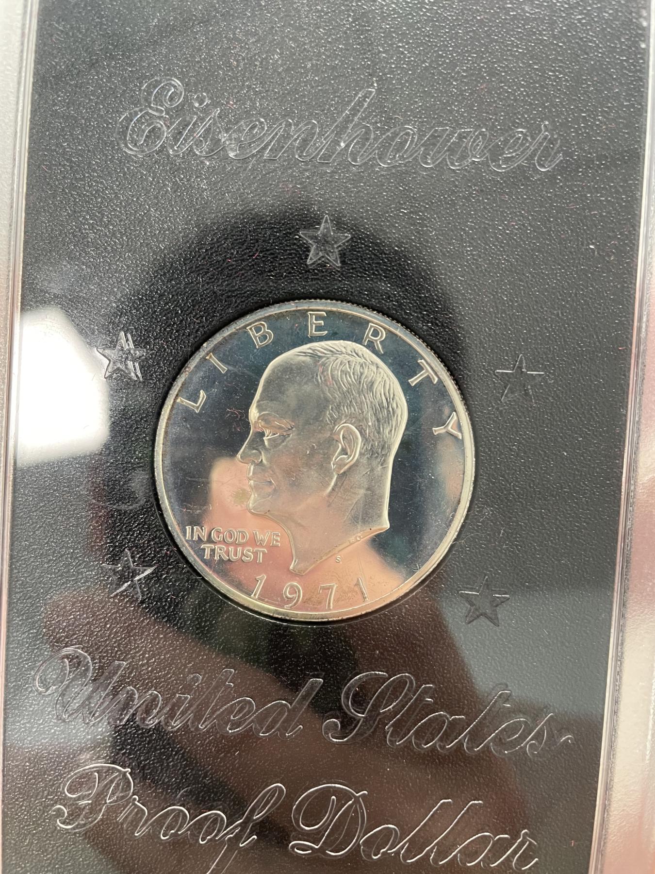 2024年集古藏今外币拍卖第七期-第7场—（总第67拍）为庆祝粉丝即将破百，精选小部分拍品 1971年美国一美元大银币