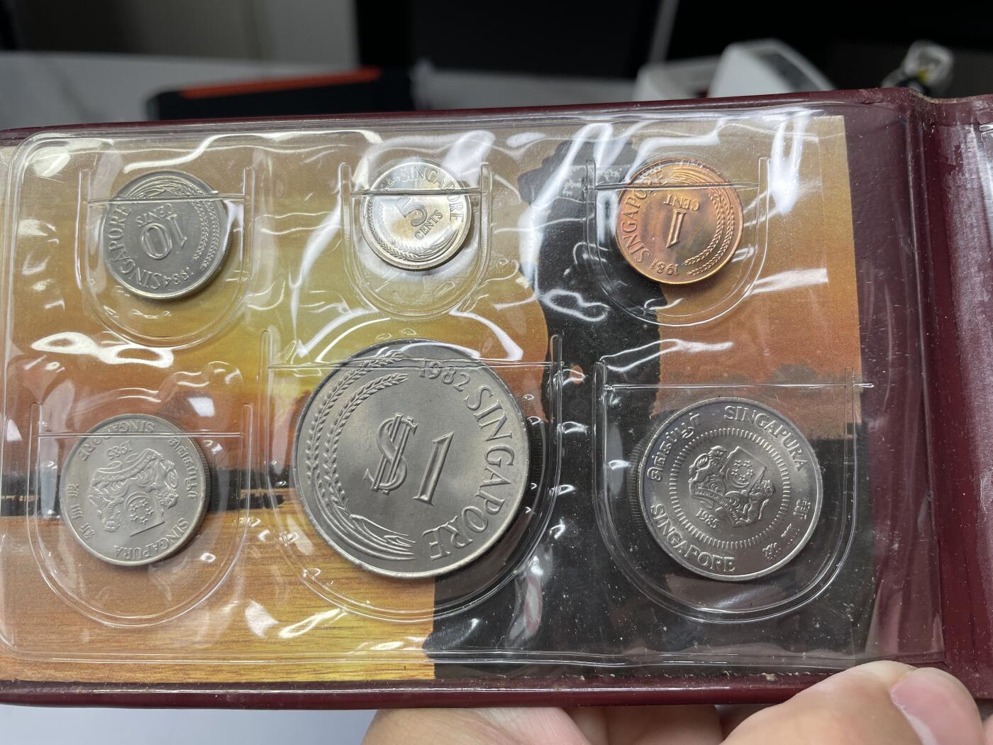 2024年集古藏今外币拍卖第七期-第7场—（总第67拍）为庆祝粉丝即将破百，精选小部分拍品 新加坡、马来西亚套币一本