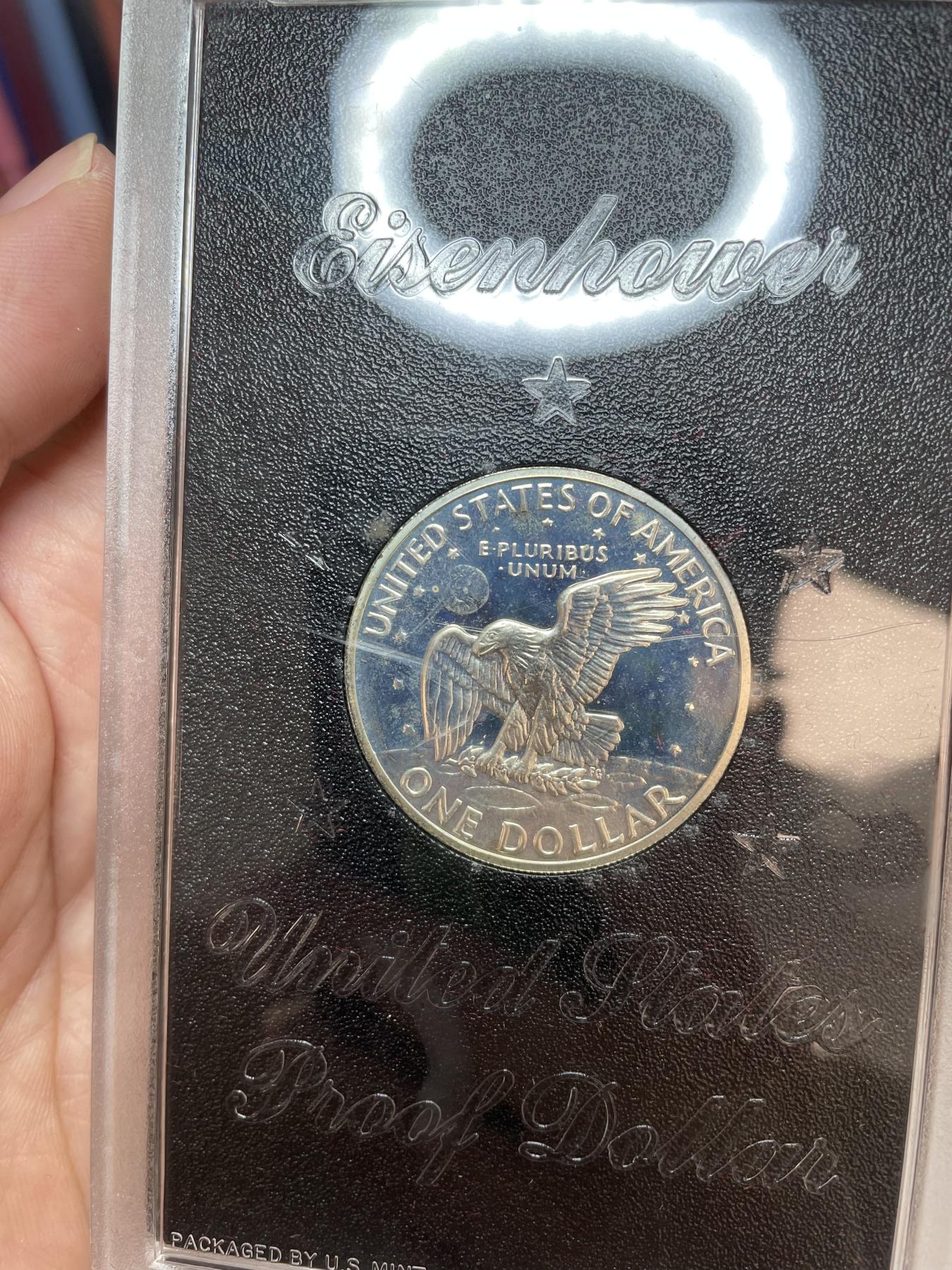 2024年集古藏今外币拍卖第七期-第7场—（总第67拍）为庆祝粉丝即将破百，精选小部分拍品 1971年美国一美元大银币