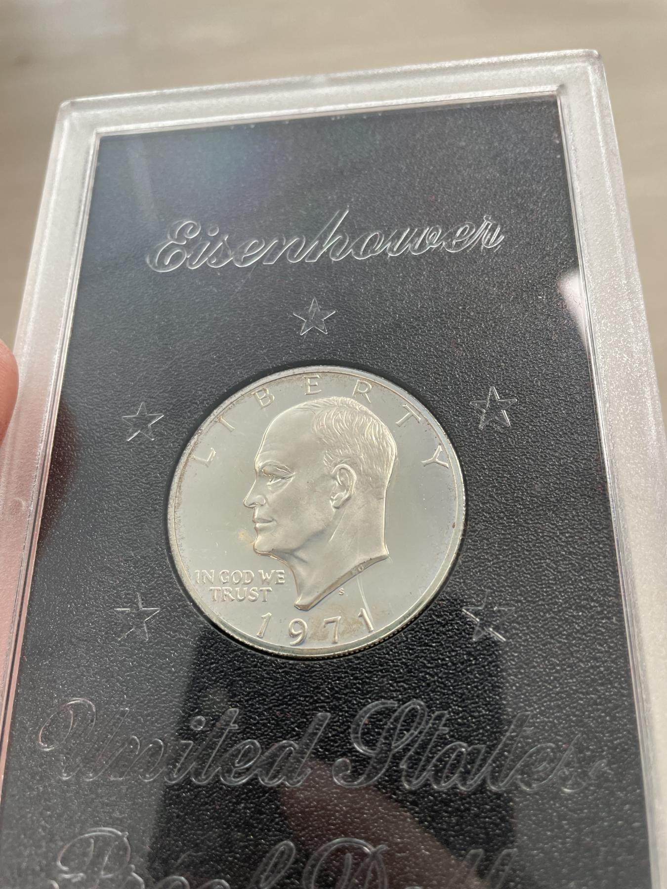 2024年集古藏今外币拍卖第七期-第7场—（总第67拍）为庆祝粉丝即将破百，精选小部分拍品 1971年美国一美元大银币