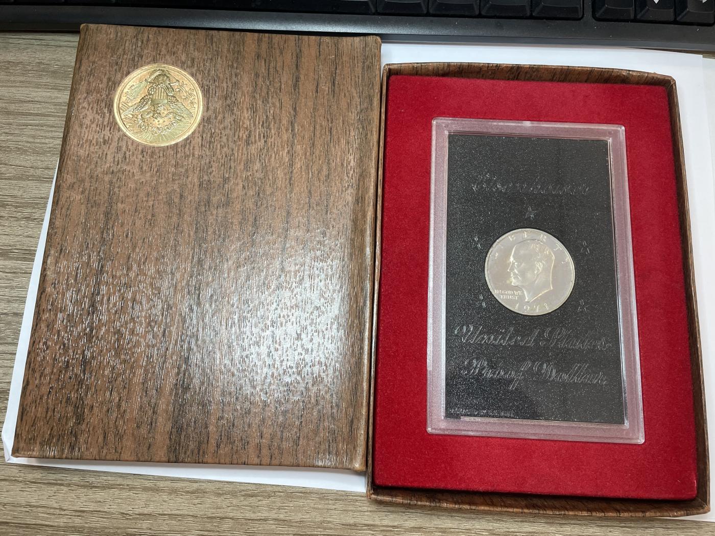 2024年集古藏今外币拍卖第七期-第7场—（总第67拍）为庆祝粉丝即将破百，精选小部分拍品 1971年美国一美元大银币