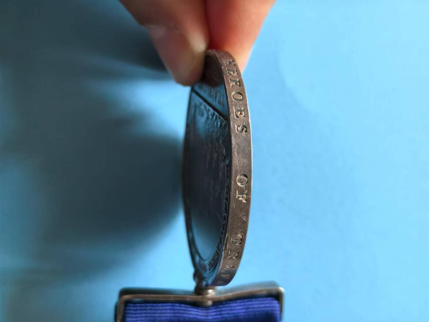 永远的海军上将  英国银章，1805年特拉法尔加海战。