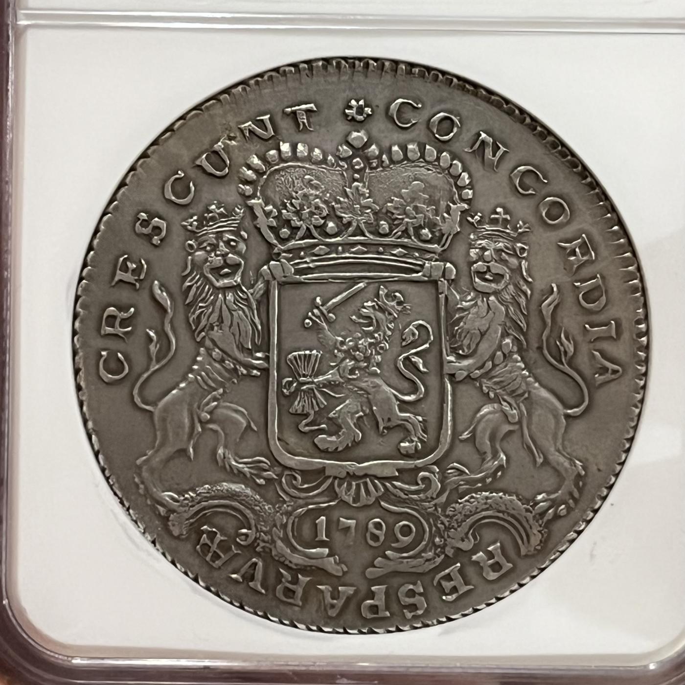NGC-AU55 1789荷兰格尔兰德大马剑唯一冠军特年