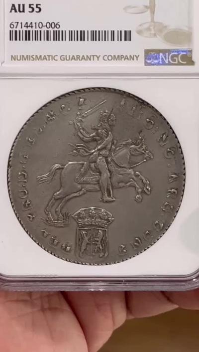 NGC-AU55 1789荷兰格尔兰德大马剑唯一冠军特年