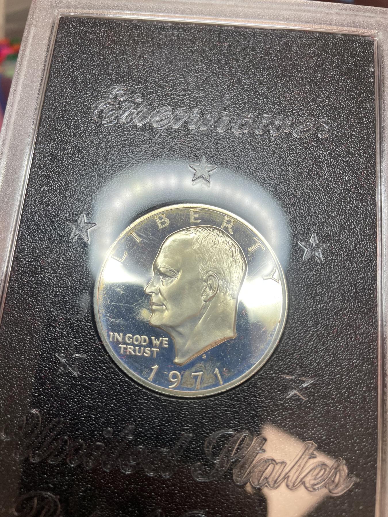 2024年集古藏今外币拍卖第七期-第7场—（总第67拍）为庆祝粉丝即将破百，精选小部分拍品 1971年美国一美元大银币